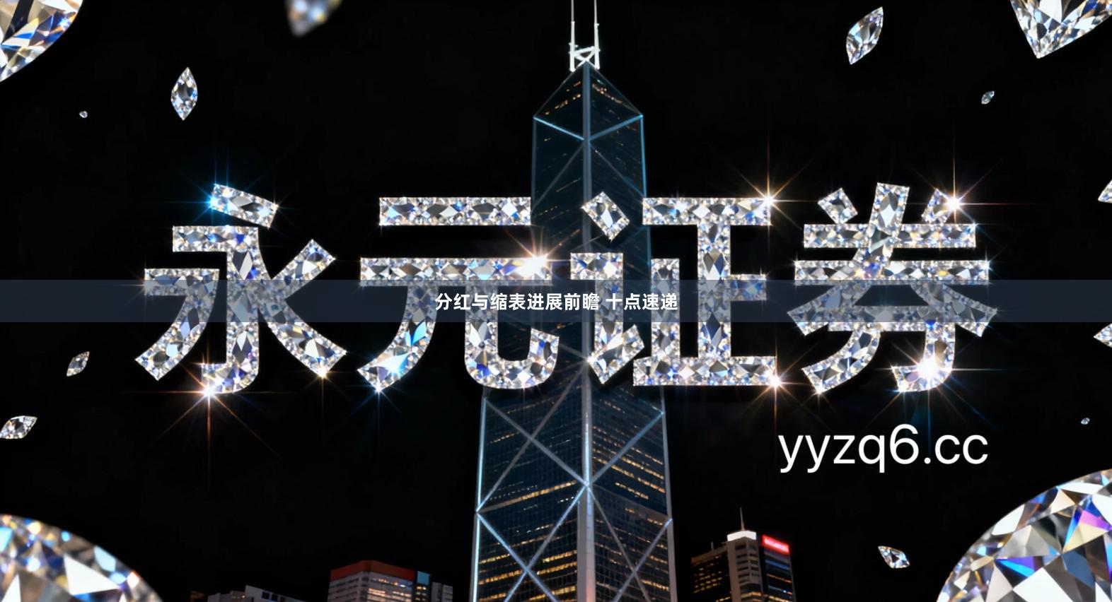 分红与缩表进展前瞻 十点速递