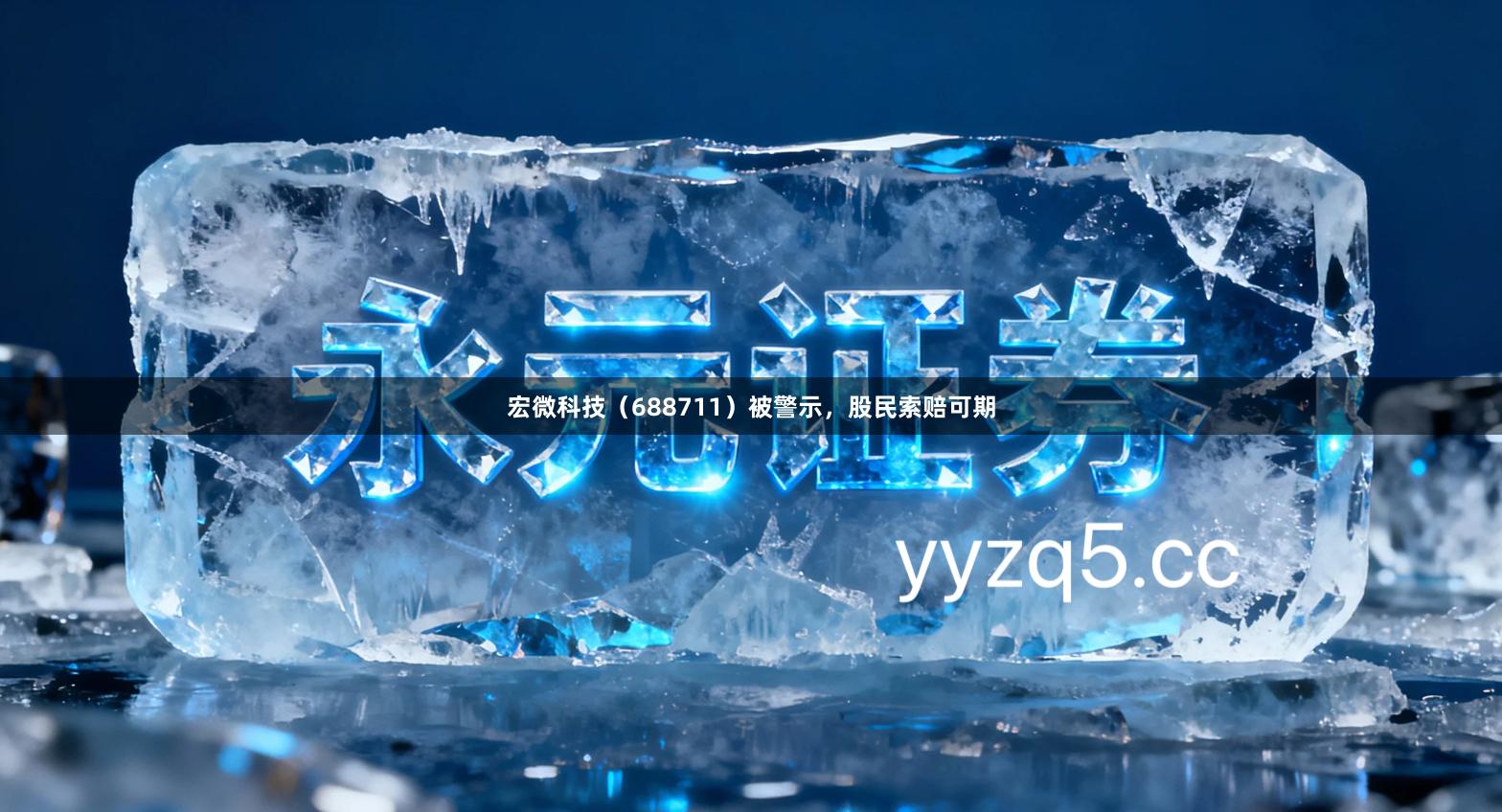 宏微科技（688711）被警示，股民索赔可期