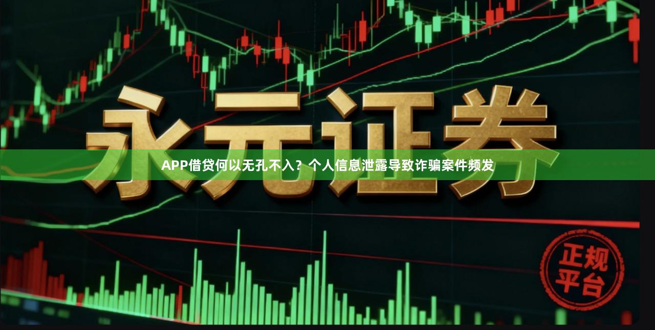 APP借贷何以无孔不入？个人信息泄露导致诈骗案件频发